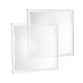 HARFINGTON 2pcs Welding Magnification Lens 3.54" x 4.25" (2.5 Diopter) PC Welding Helmet Magnifying Lens, Clear Welding Lens Suitable with Most Welding Helmets