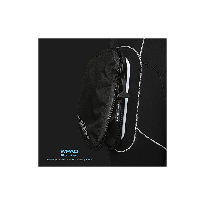 Waterpoof WPAD Expandable Pocket Leg Pocket for Suits with WPAD
