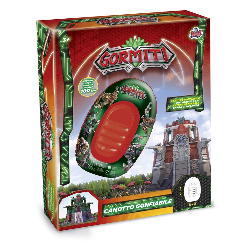 Grandi Giochi - Gormiti Inflatable Tank 100x67, Colour 3, 8005124040248