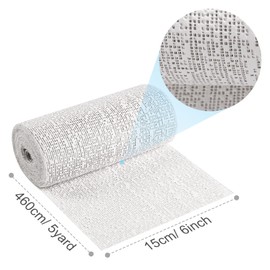 45ft - 211ft Plaster Cloth Rolls White Gauze Strips Wrap Bandages for Craft Belly Cast Mask Making Body Molds Scenery Art(6inch x 60 Feet, White)
