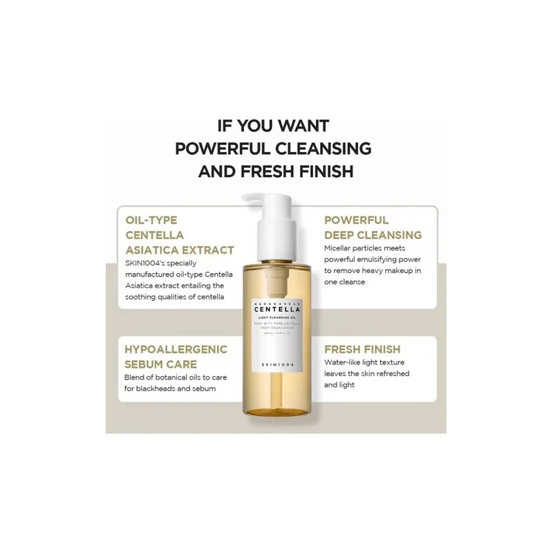 Skin1004 2 Limpieza Cleansing Oil Tone Foam Anti Manchas
