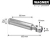 Wagner axle material for wheel 260/400 - diameter 20 x
