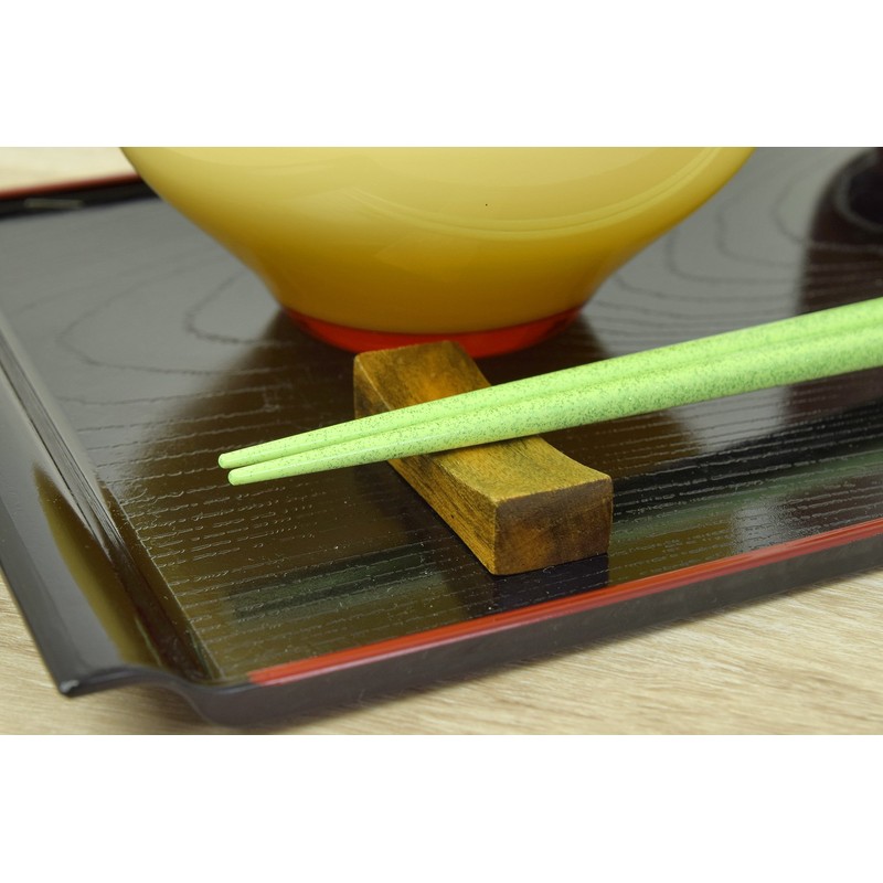 aoba Chopsticks Dishwasher Safe, Natural Wood Color Pencil Pretty Yellow
