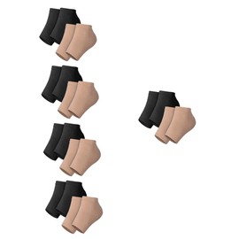 Baluue 5sets Comfortable Foot Support Heel Brace Washable Heel Sleeves Portable Protector for Outdoor Use 2pairs*5