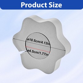 1PCS Flower-Shaped Faucet Cleaning Bathroom Sponges for Efficient Dirt Removal, Non-Scratch Magic Eraser Sponge and Multi-Purpose Cleaning Sponges for Bathtub, Wall, and Kitchen Surfaces