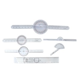 6PCS Medical Goniometer Set 6 8 10inch Multifunction Joint Goniometer Set for Physical Therapists Home Use and Students