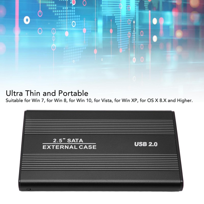 External Hard Drive 2.5 Inch Slim USB 2.0 High Speed