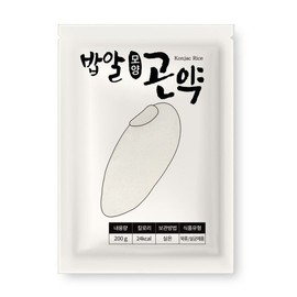 밥알모양 곤약쌀 200g10 Rice-shaped Konjac Rice 200g