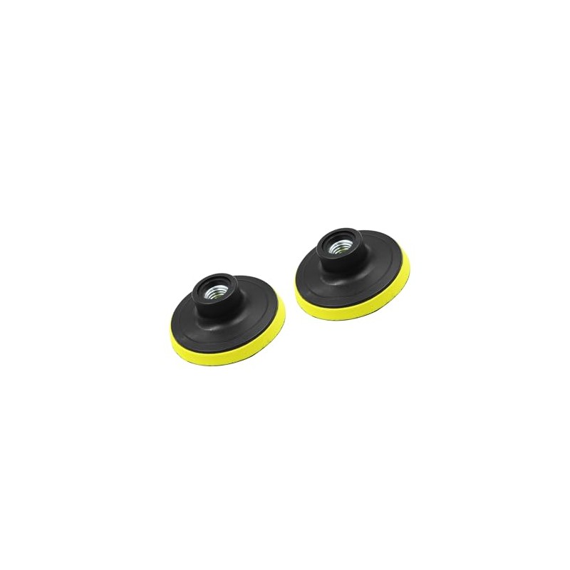 Partuto 2pcs 3" Car Automotive M14x2.0 Pad Backing Plate Polisher