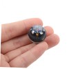 Totority Mini Black Ball Compass for Car Dashboard Durable Plastic