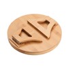 Couch Tray Burlywood Bamboo Folding Sofa Arm Clip Table for