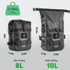 ARMORAIN Motorcycle Crash Bar Bag Waterproof Storage Capacity 6L/8L Bumper