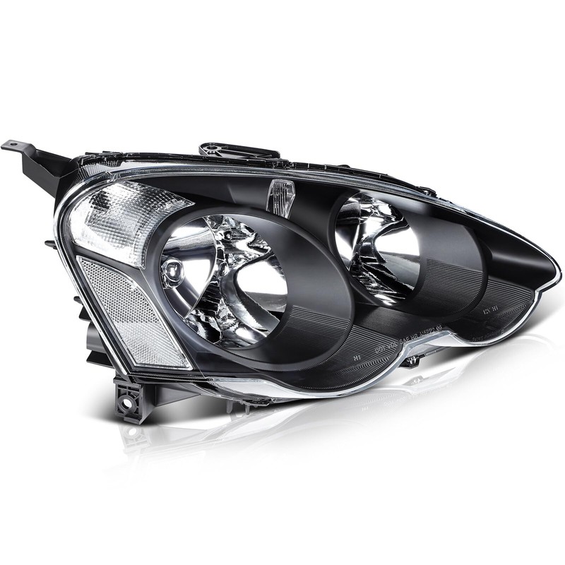 OCPTY Headlight Assembly Pair Replacement For 2002-2004 for Acura RSX