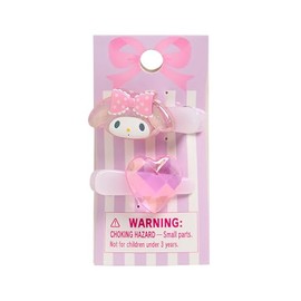 Sanrio 176893 My Melody Mini Hair Clips, Set of 2