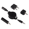 Hama Air Travel Adapter Kit (4 Pieces) Black