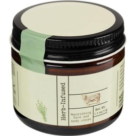 Crema De Cebo De Res Con Balsamo De Miel, Crema Hidratante, Balsamo Grasa Res, Grasa Vaca, Beef Tallow Face Cream, Para El Cuidado La Piel Sebo Res (Salvia)