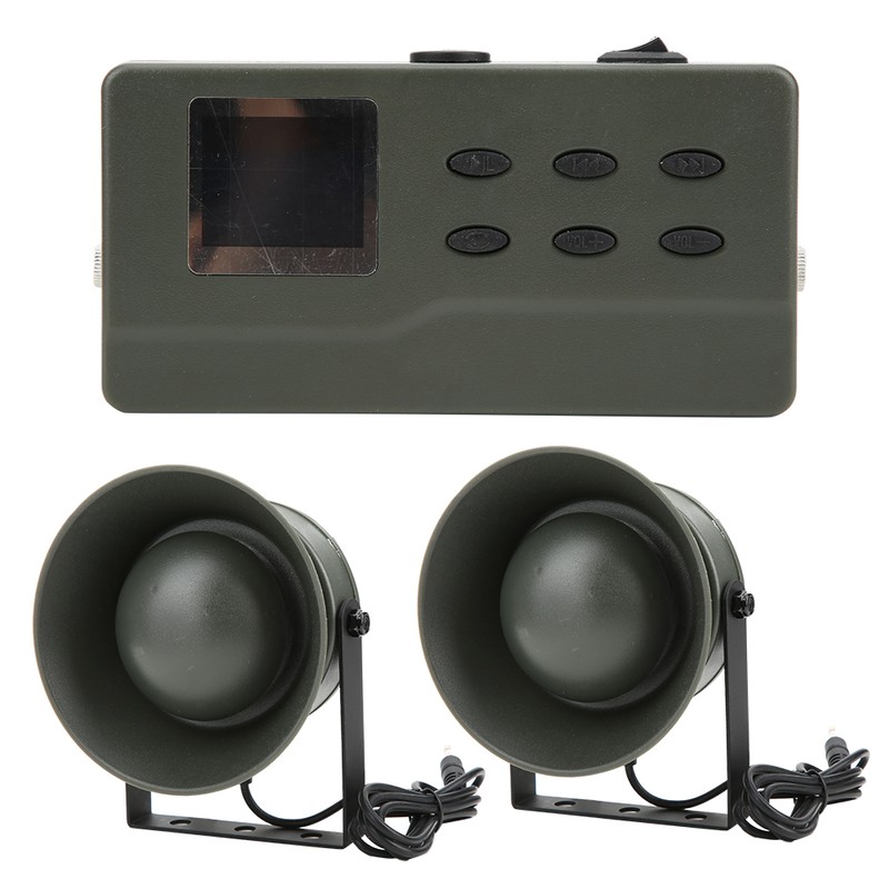 CP-390 Double 35W Outdoor Loudspeaker Electric Bird Sound Player MP3