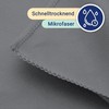 ZOLLNER Microfibre Beach Towel - Lightweight and Absorbent Towel in