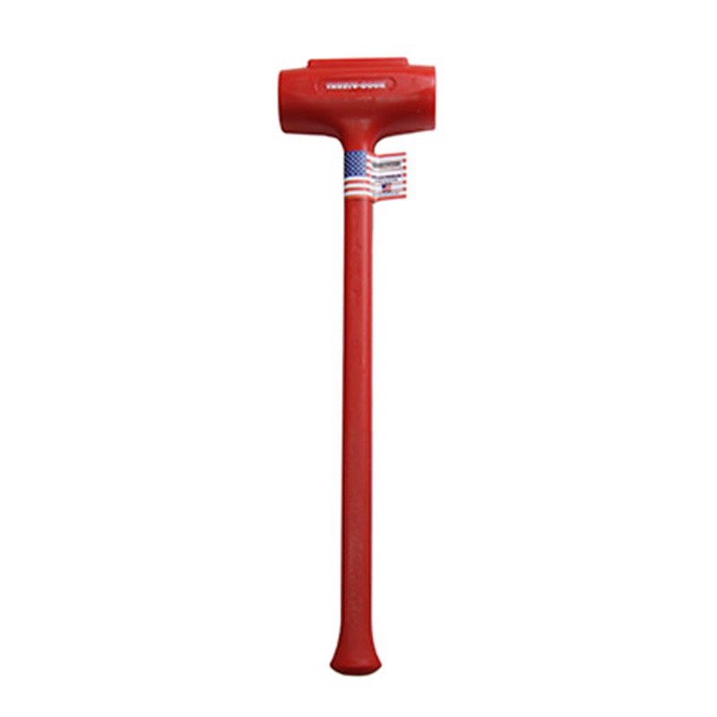Trusty-Cook - Polyurethane Dead Blow Hammer (144 oz, Red)