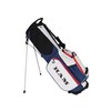 Ram Golf 7.5" Sunday Golf Carry/Stand Bag (Navy/White/Red)