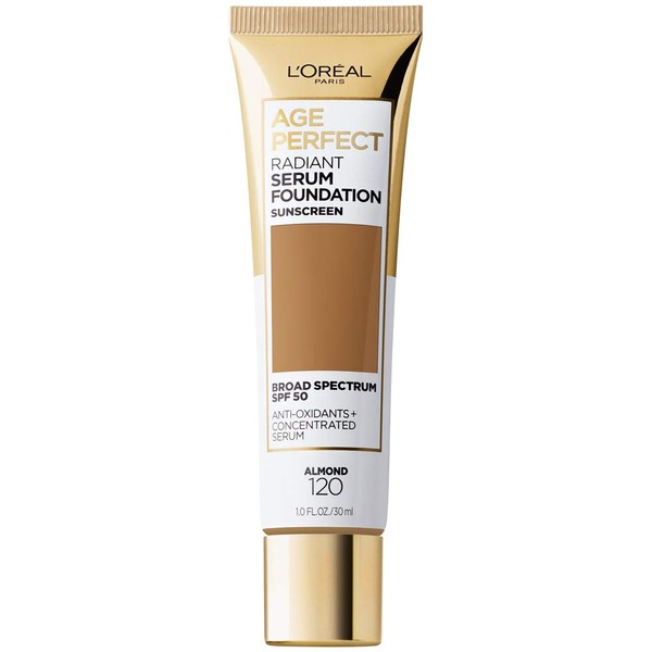 L'Oreal Paris Age Perfect Radiant Serum Foundation with SPF 50,