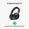 kwmobile Replacement Ear Pads Compatible with Bose QC Ultra/QuietComfort Ultra