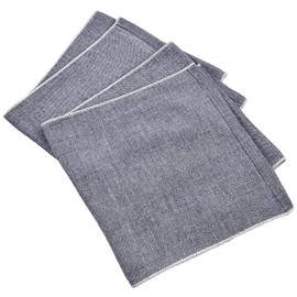 Kato Towel Togugui Gauze & Pile Lightweight Long Face Towel, 9.8 x 39.4 inches (25 x 100 cm), Set of 2