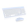 cimetech Wireless Keyboard and Mouse Combo, Compact Full Size Wireless