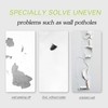 Small Roller Spackle Wall Repair Brush, 2-in-1 Small Rolling Brush