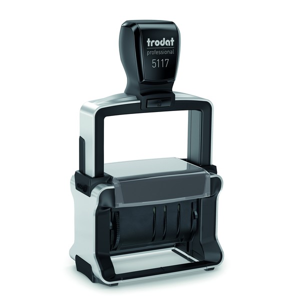 Trodat Professional 5117 Self Inking Date Stamp with English Texts
