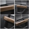 Voodonala Wood Grain Inner Door Handle Covers Trim for Ford