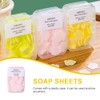 Healeved 16 Boxes of Portable Travelling Soap Flakes Outdoor Hand