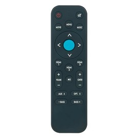 AULCMEET Replace BVFBCAREM Remote Control Compatible with Definitive Technology BVFBC-A/IPUSTUDIOBAR/W Studio Sound Bar Speaker