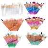 Mikinona Complete Makeup Brush Set 20pcs Makeup Tools Cosmetic Brushes
