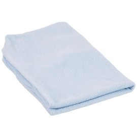 Nishikawa PJ98151697B1 Pillow Cover, For Pillows, 27.6 x 16.9 inches (70 x 43 cm), Washable, 100% Cotton (Fluff Portion), Pile, Refreshing, Made in Japan, Blue