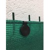 edenvista Befestigungsclips UV-Beständig, für Sichtschutz von 90 bis 350 g/m².