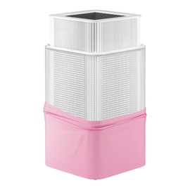 BLUEAIR Blue Pure 121 Pre-Filter, Washable Fabric Traps Pollen Pet Hair Dust, Crystal Pink