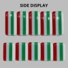 American Mahjong Set with Mat, 160PCS 32mm 4-Layer Pink Green