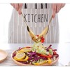 Juego de servidores de ensalada grandes de 30,5 cm, acero