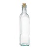 Tablecraft Prima Glass 16 Oz Olive Oil Bottle with Cork