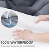 ELVEN HOME King Size Mattress Pad Waterproof Soft Cooling King