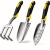 MAYHORY Garden Tool Set Including Hand Trowel Transplantedd and Cultivator