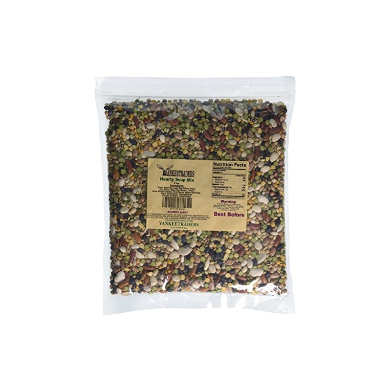 YANKEETRADERS Hearty Bean Soup Mix - 2 POUND BAG