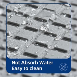 HZCHIONE EVA Foam Boat Flooring Decking Sheet Surfboard Traction Pad Universal DIY Anti-Slip Grip Traction Mat for Kayak Yacht Fishing Boat Skateboard Skimboard Step RV Black Dark Grey