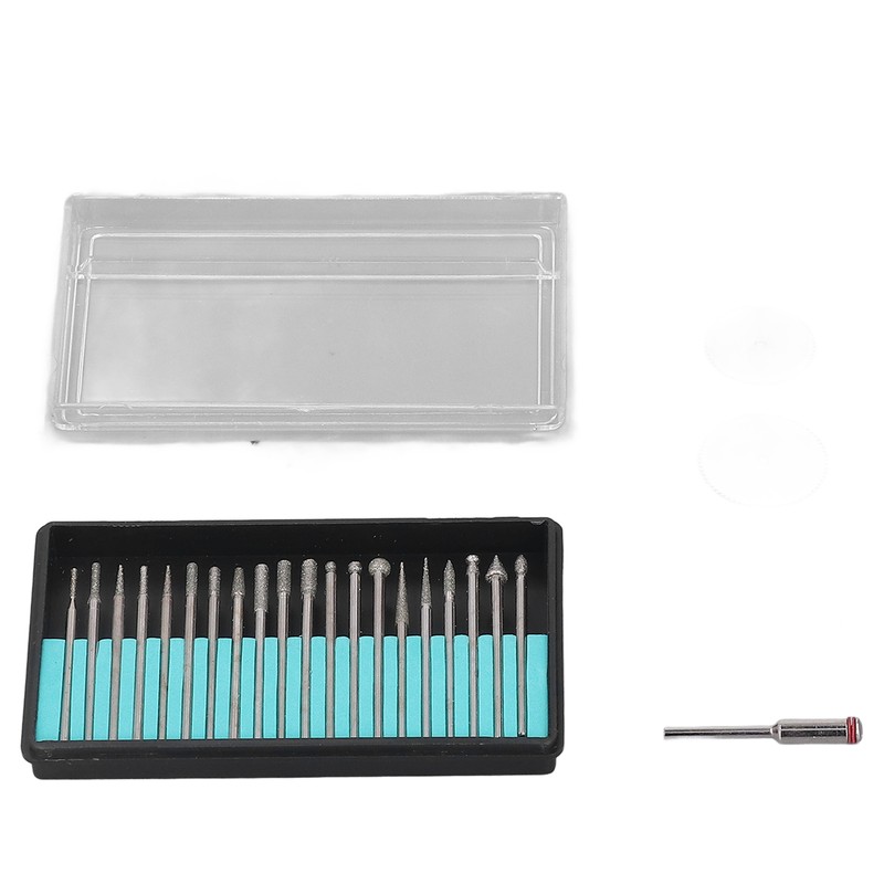 Electric Engraving Pen Set Mini Silver 10W USB Rechargeable Engraving