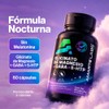 Amarte Labs Glicinato de Magnesio Fórmula Nocturna, 60 Cápsulas
