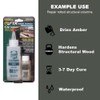 PC Products Wood Repair Epoxy Paste and Wood Hardener Kit,