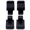 XTPTFABS 1237200104 1237200204 Door Lock Striker Kit(4 x Black Door