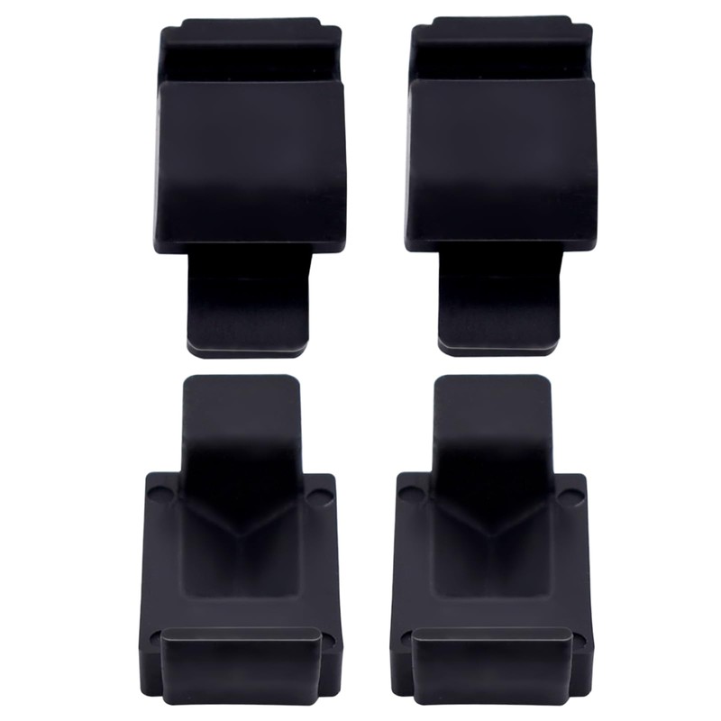 XTPTFABS 1237200104 1237200204 Door Lock Striker Kit(4 x Black Door