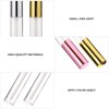 Healeved 40pcs Empty Lip Gloss Tubes Brush Reusable Leakproof for